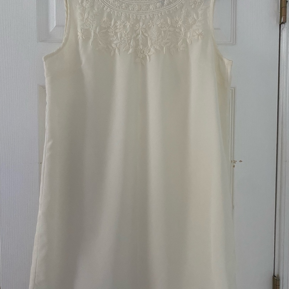 Forever 21 Cream Dress